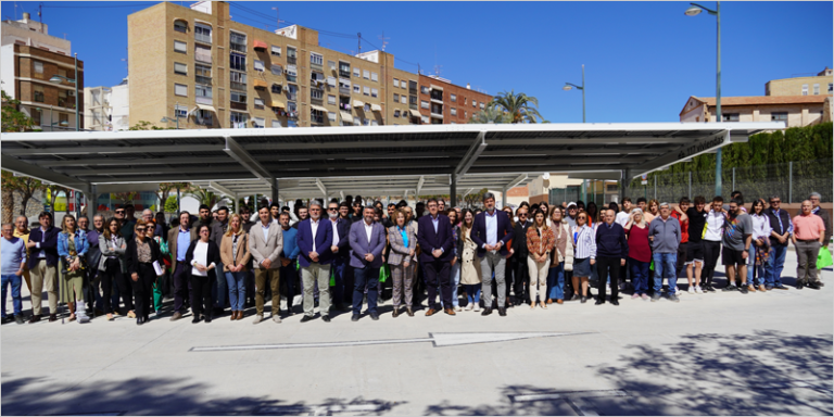 Inauguración de la nueva instalación de autoconsumo compartido para la comunidad energética Comptem en Crevillent