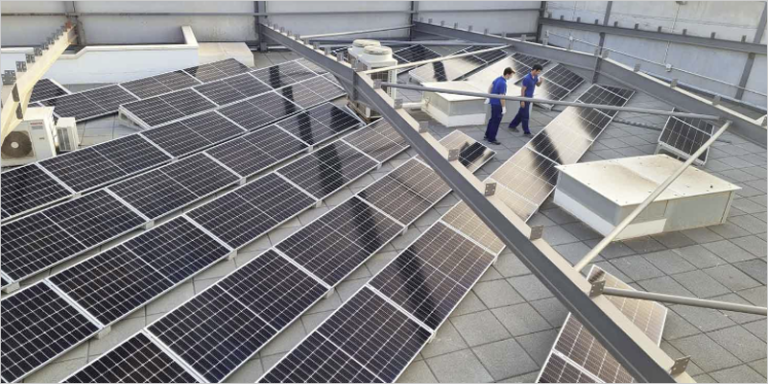 instalación fotovoltaica de la Cámara de Lanzarote