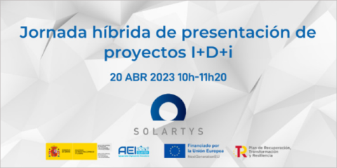 Solartys organiza una jornada híbrida para presentar los resultados de los proyectos de I+D+i