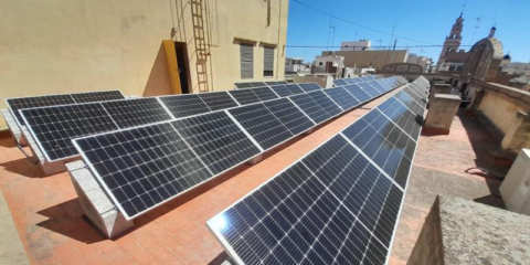 La Casa de Cultura de Sueca dispone de 44 paneles solares fotovoltaicos para su autoconsumo
