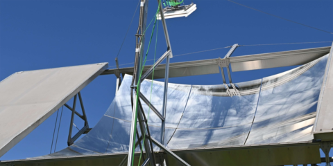 El proyecto HelioGLOW desarrolla avances para aumentar la eficiencia de centrales termosolares