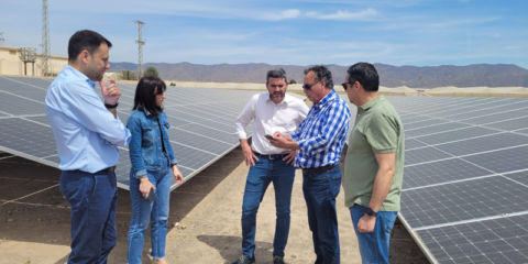 Nueva planta fotovoltaica en la Comunidad de Regantes La Marina para su abastecimiento
