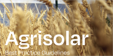SolarPower Europe lanza una guía de mejores prácticas agrovoltaicas y la plataforma Agrisolar Europe