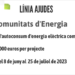 Ayudas para autoconsumo eléctrico en comunidades energéticas de la Comunidad Valenciana