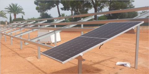 El parque fotovoltaico para SFM en Santa Maria del Camí estará operativo tras el verano