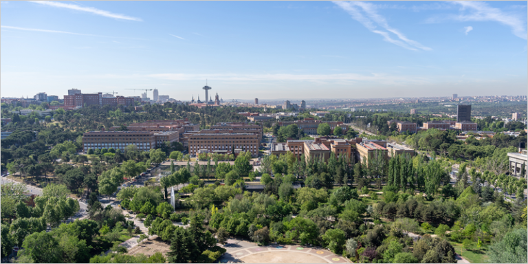 Vista aérea Campus Complutense