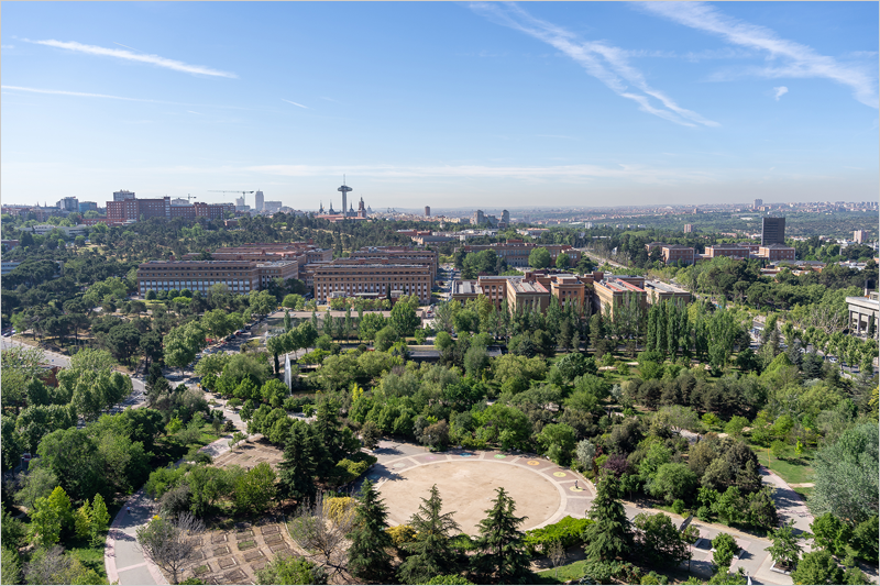 Vista aérea Campus Complutense