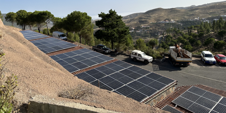 El Cabildo de Gran Canaria lleva el autoconsumo a sus instalaciones de Artenara