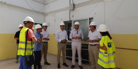 El IES Ginés Pérez Chirinos de Caravaca iniciará el curso con sus cubiertas renovadas y placas solares