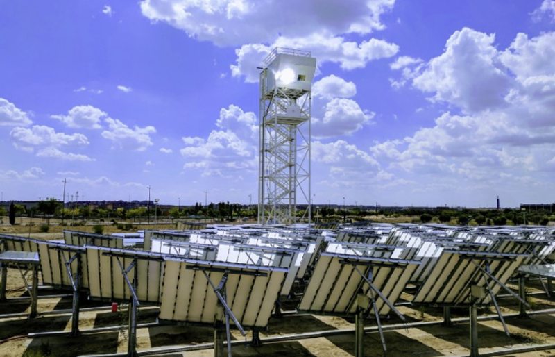 Torre Solar de Muy Alta Concentración de IMDEA Energía 