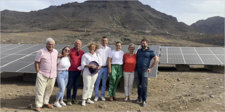 inauguración de la segunda fase de la planta solar