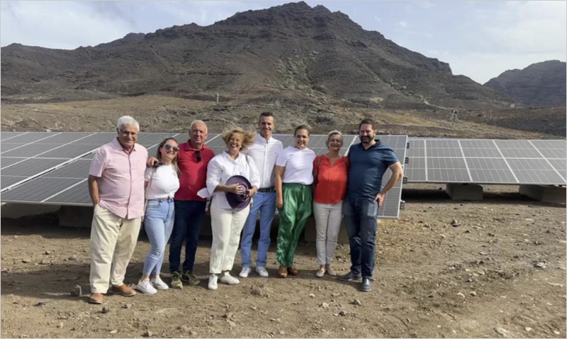 inauguración de la segunda fase de la planta solar 