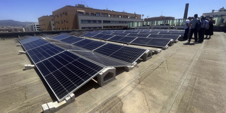 cubierta fotovoltaica en Tabacalera