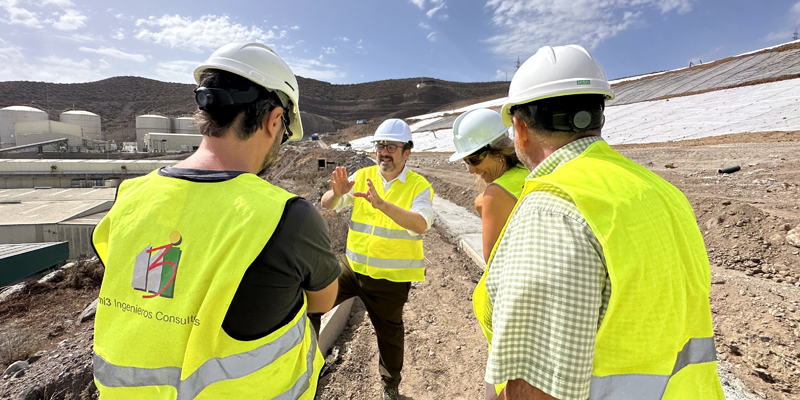 La planta fotovoltaica del Ecoparque Gran Canaria Norte generará una potencia pico de 1,552 MW