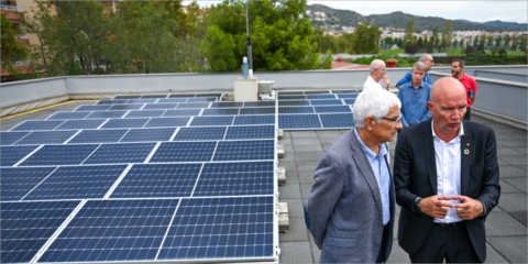 Cerca de 280 centros sanitarios de Cataluña contarán con placas solares fotovoltaicas