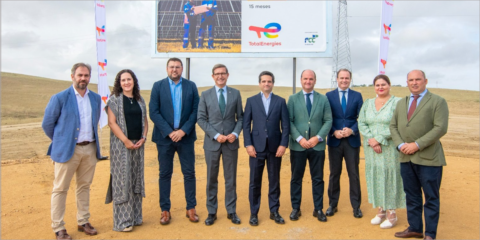Primera piedra del proyecto Cluster Guillena para construir cinco plantas fotovoltaicas
