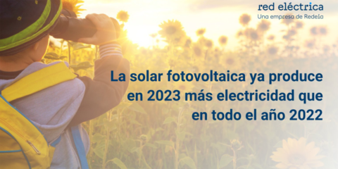 La energía solar fotovoltaica bate su récord de producción anual en España