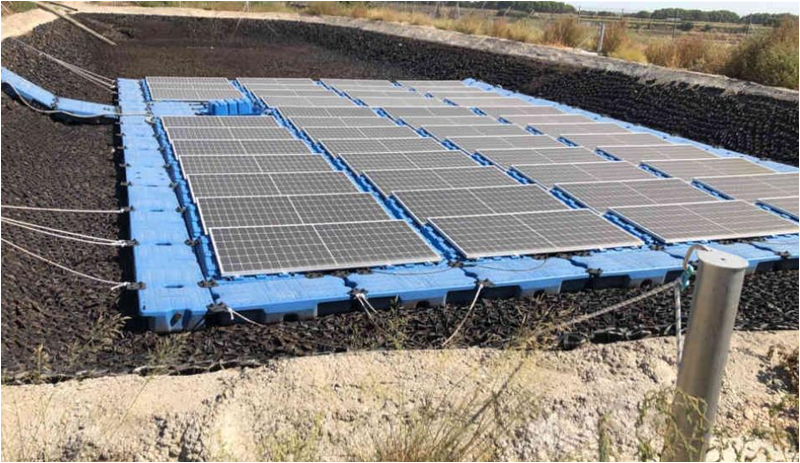 Una solución eficaz para cubrir las balsas de purines de forma sostenible es el cubrimiento de las mismas con un sistema fotovoltaico flotante, según los resultados de un prototipo piloto.