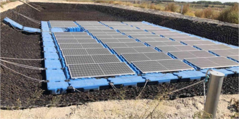 Resultados del piloto sobre cubrimiento de balsas de purines con un sistema fotovoltaico flotante