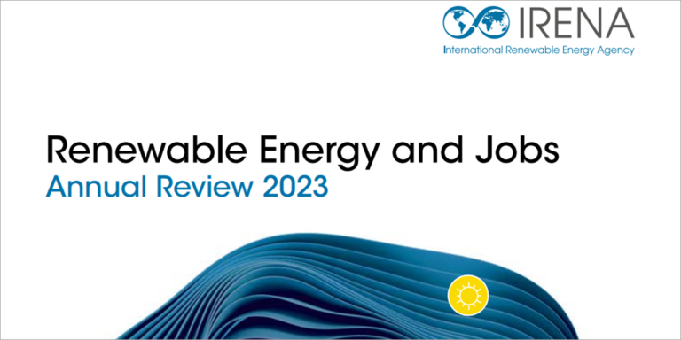 Los empleos en energías renovables casi se duplicaron en la última década y se dispararon a 13,7 millones en 2022.
