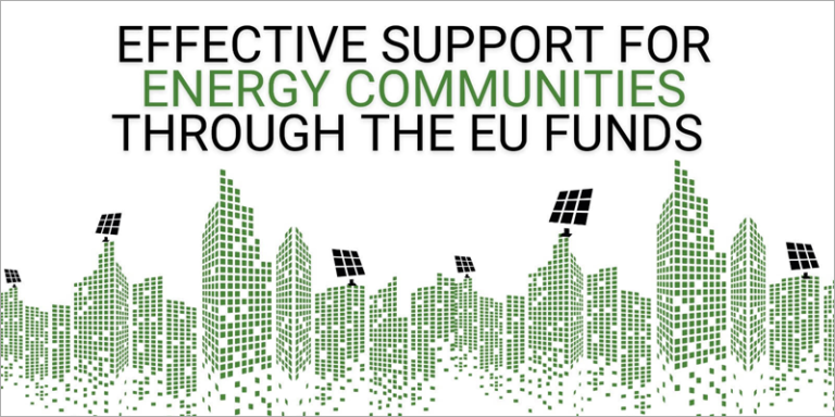 Webinar sobre las oportunidades que ofrecen los fondos europeos para apoyar las comunidades energéticas