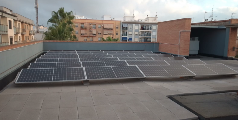 Placas solares.