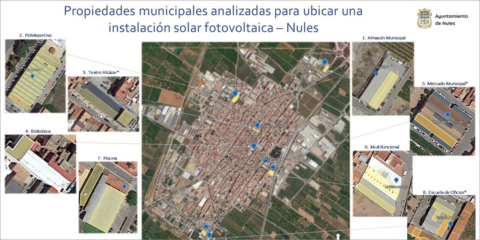 El Ayuntamiento de Nules analiza la viabilidad para instalar paneles solares en los edificios municipales