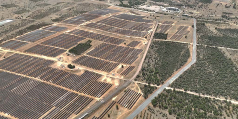 La planta Estrella Solar de 35 MW se pone en marcha en los antiguos terrenos de una mina en Puertollano