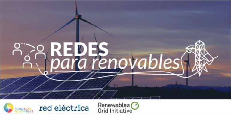 Red Eléctrica, Fundacion Renovables y RGI colaboran para seguir impulsando el desarrollo de la red eléctrica en España con el proyecto 'Redes para renovables'.