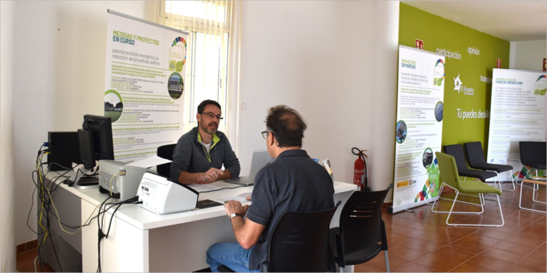 Oficina de Transformación Comunitaria del Ayuntamiento de El Rosario situada en Radazul Bajo.