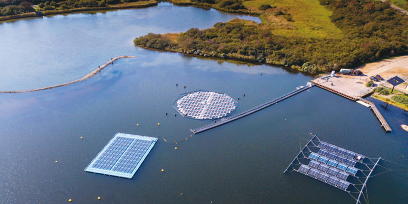 Foto extraída de las 'Directrices de mejores prácticas fotovoltaicas flotantes Versión 1.0' de SolarPower Europe.