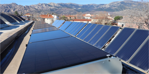 El Ayuntamiento de Soto del Real instala 100 paneles solares en el Complejo Deportivo Prado Real