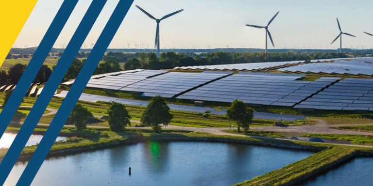 Foto que forma parte de la portada del informe ‘2022 Year in review: Climate-driven Global Renewable Energy Potential Resources and Energy Demand’ de Irena y la OMM.