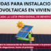 Publicada la lista provisional de las ayudas para proyectos fotovoltaicos en viviendas de Puerto del Rosario