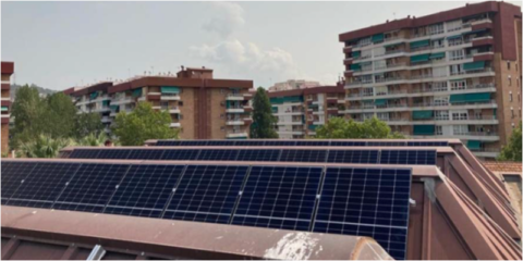La sede del distrito Nou Barris y los apartamentos Pau Casals en Barcelona instalan paneles solares