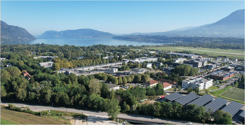 Parque empresarial Savoie Technolac.