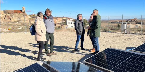 La comunidad energética local de Monforte dispone de paneles fotovoltaicos para su autoconsumo