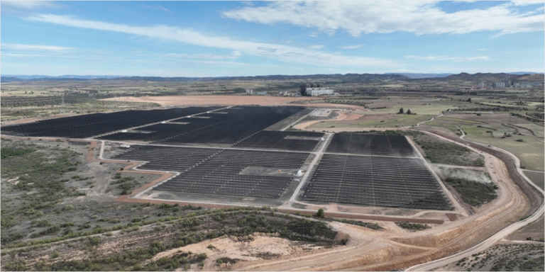 La planta solar Sedéis V de Endesa situada en Andorra.