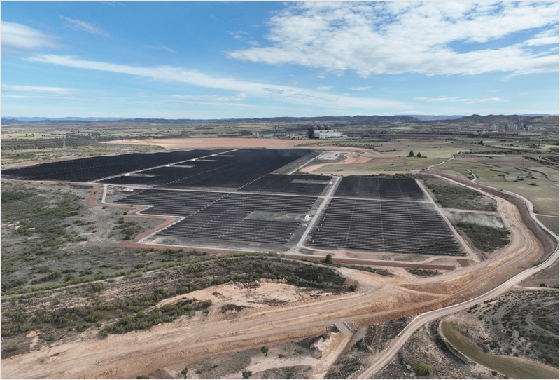 La planta solar Sedéis V de Endesa situada en Andorra.