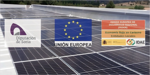 La Diputación de Soria instala placas fotovoltaicas en dos residencias y el Museo de Cuevas