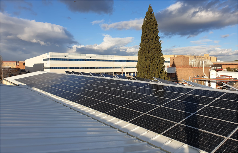 Instalaciones de placas solares.