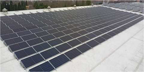 La Agrupación Deportiva San Juan de Pamplona amplía su cubierta fotovoltaica hasta los 420 kW