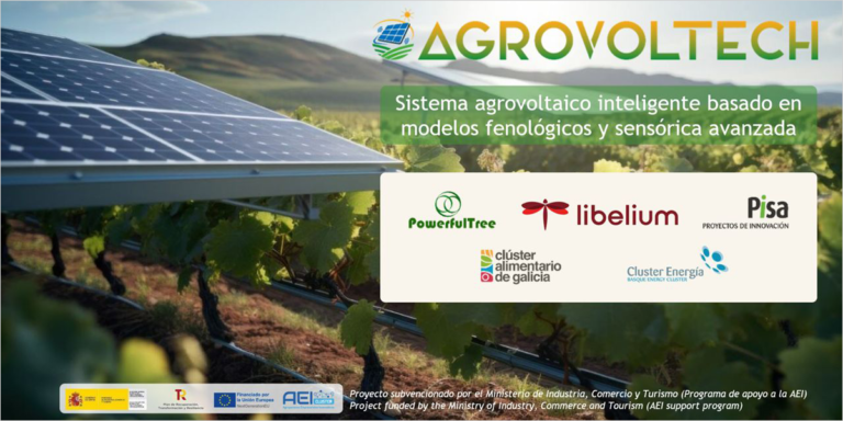 Cartel proyecto Agrovoltech.