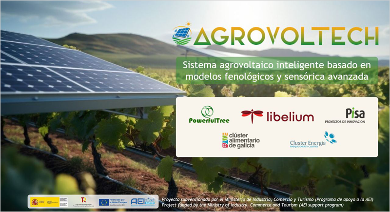 Cartel proyecto Agrovoltech.