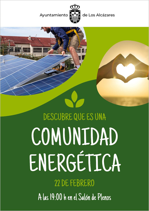 Charla municipal de comunidades energéticas.