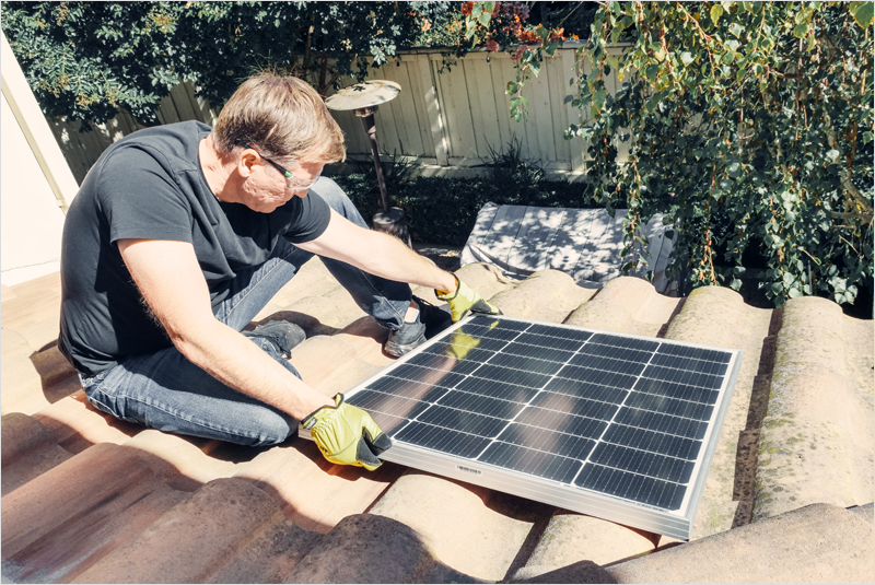 Paneles fotovoltaicos.