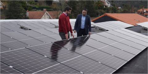 El CEIP Bajo Pas de Arce en Piélagos implementa una instalación fotovoltaica en su cubierta