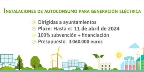 Ivace+i Energía abre una convocatoria para el autoconsumo energético en los municipios