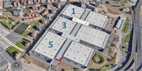 Licitación de tres cubiertas fotovoltaicas en los pabellones del Bilbao Exhibition Center
