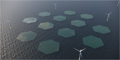 El proyecto Nautical Sunrise impulsará los parques solares flotantes marinos a gran escala